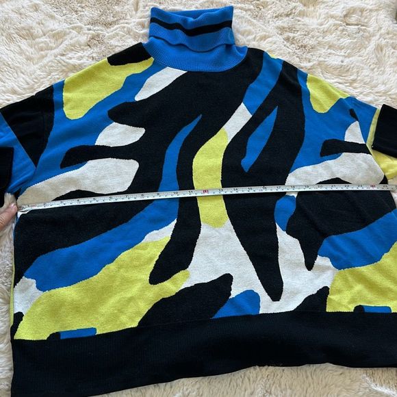 Marc Cain Skydiver Sweater Multicolor Size N5 - Picture 10 of 15